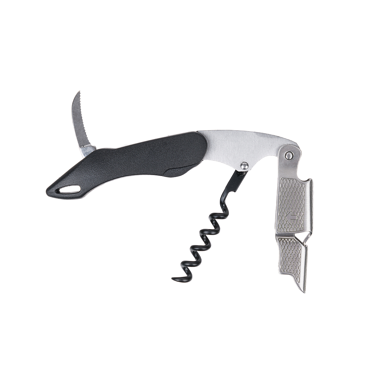 фото штопор рычажный 3в1 black homefeel | 220svet.ru