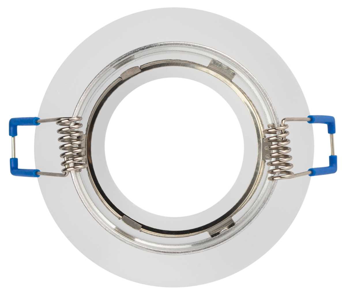 фото светильник встраиваемый декоративный эра dk94 ice под лампу mr16 gu5.3 белый б0055590 | 220svet.ru