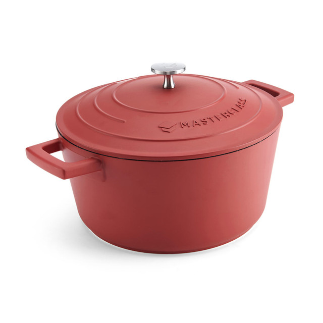 фото кастрюля из литого аллюминия red 4 л mc kitchen craft | 220svet.ru