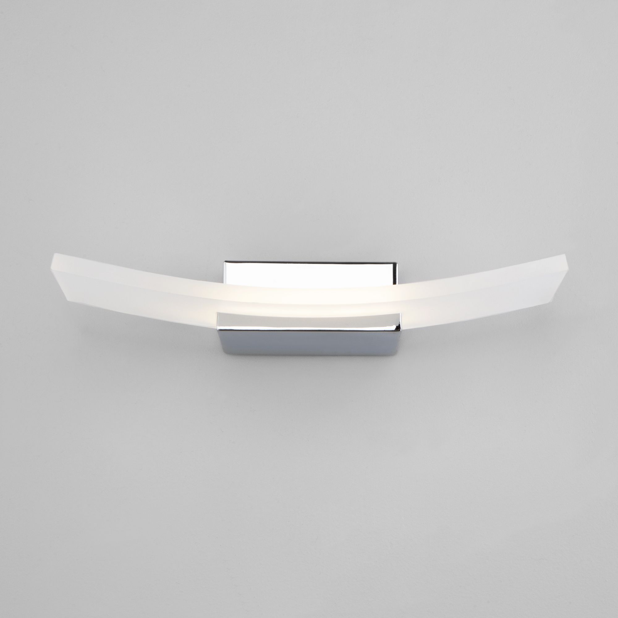 фото настенный светодиодный светильник eurosvet share 40152/1 led хром | 220svet.ru