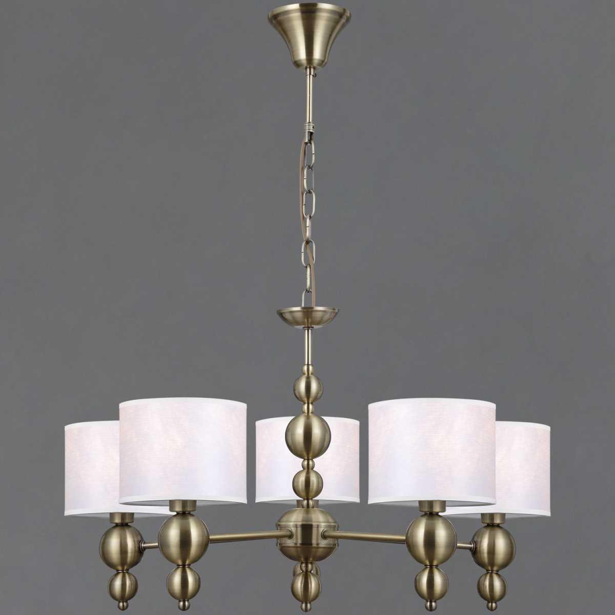 фото люстра illumico il0610-5psq-25ab elite | 220svet.ru