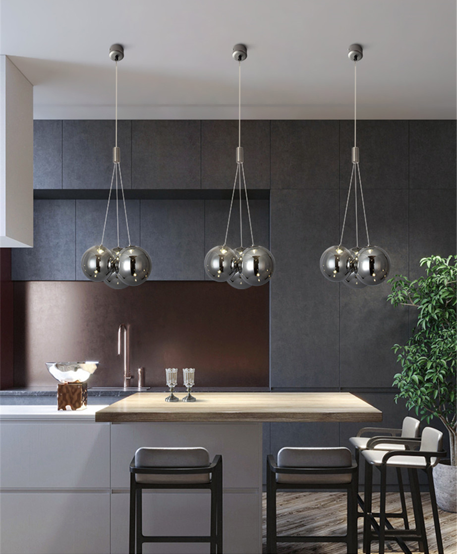 фото подвесной светильник delight collection 19152p/3 silver | 220svet.ru