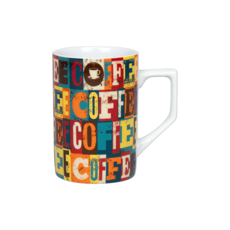 фото кружка "кофейные квадраты" koenitz | 220svet.ru