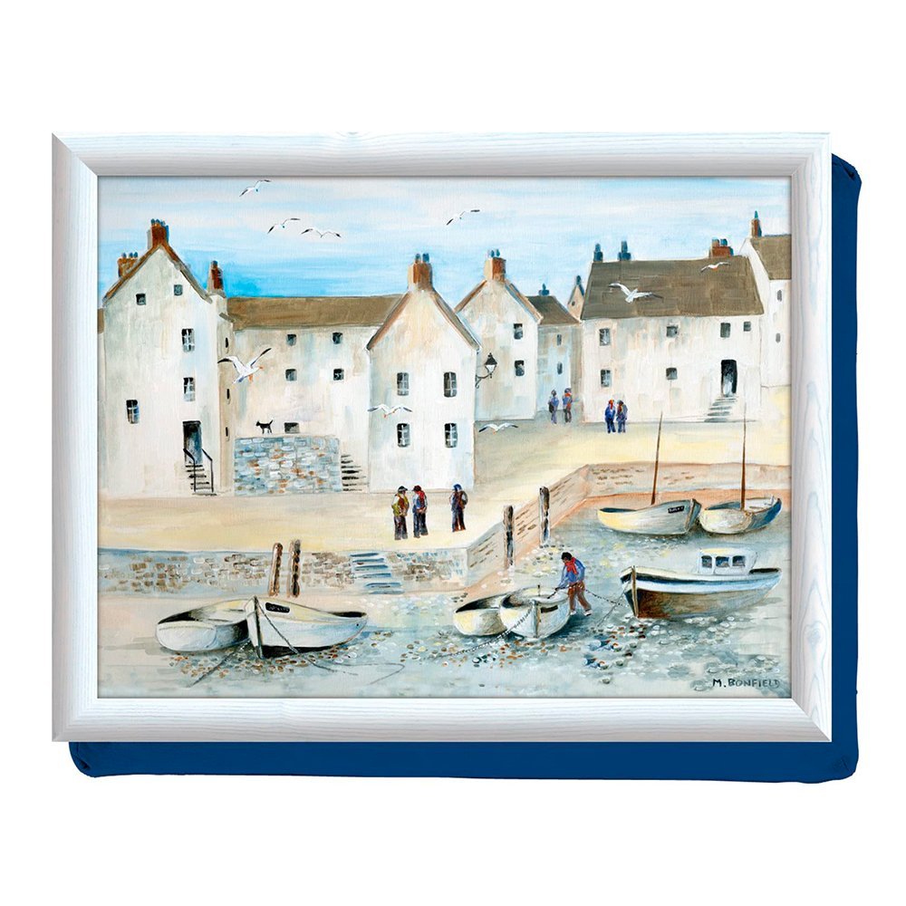 фото поднос с подушкой cornish harbour creative tops | 220svet.ru
