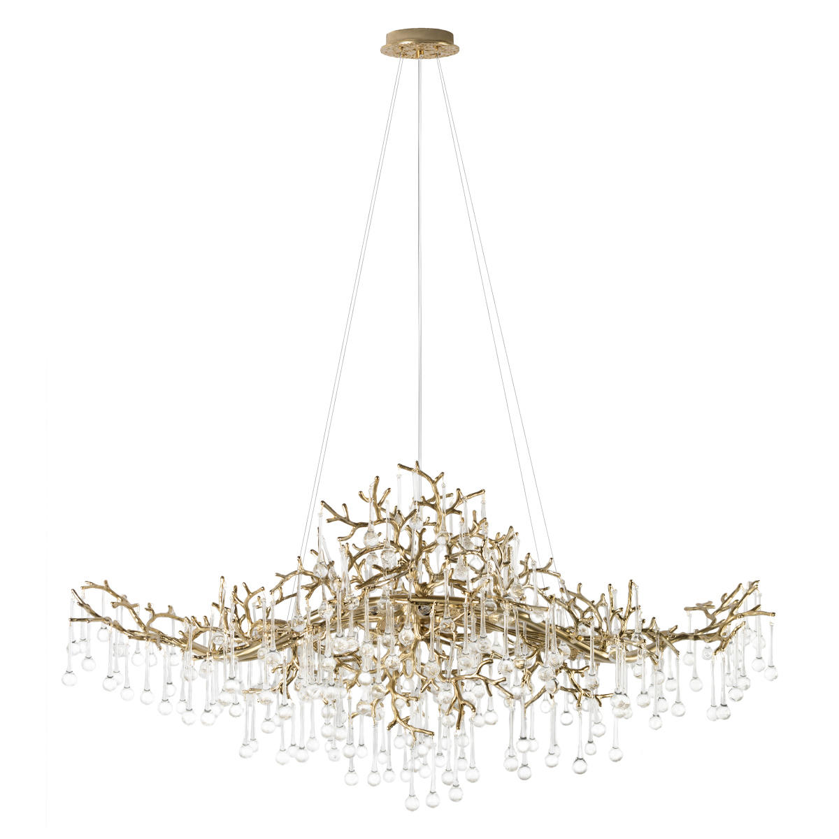 фото подвесная люстра loft it coral 10351/1200l ab | 220svet.ru