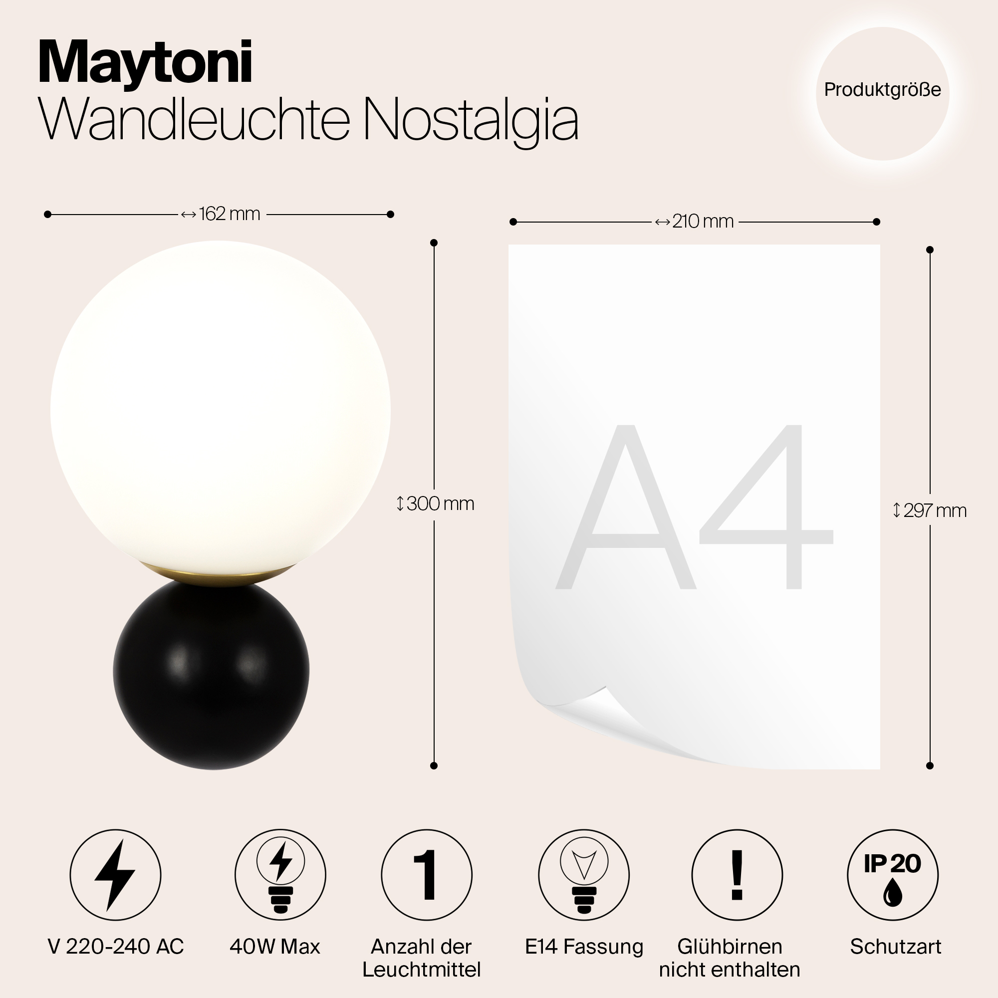 фото бра maytoni nostalgia mod048wl-01g | 220svet.ru