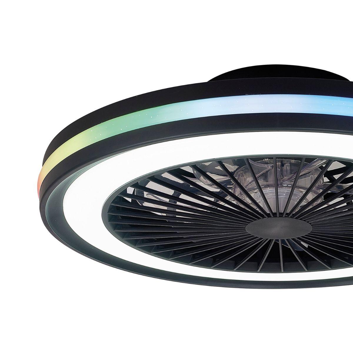 фото потолочная светодиодная люстра-вентилятор mantra gamer 8292 | 220svet.ru