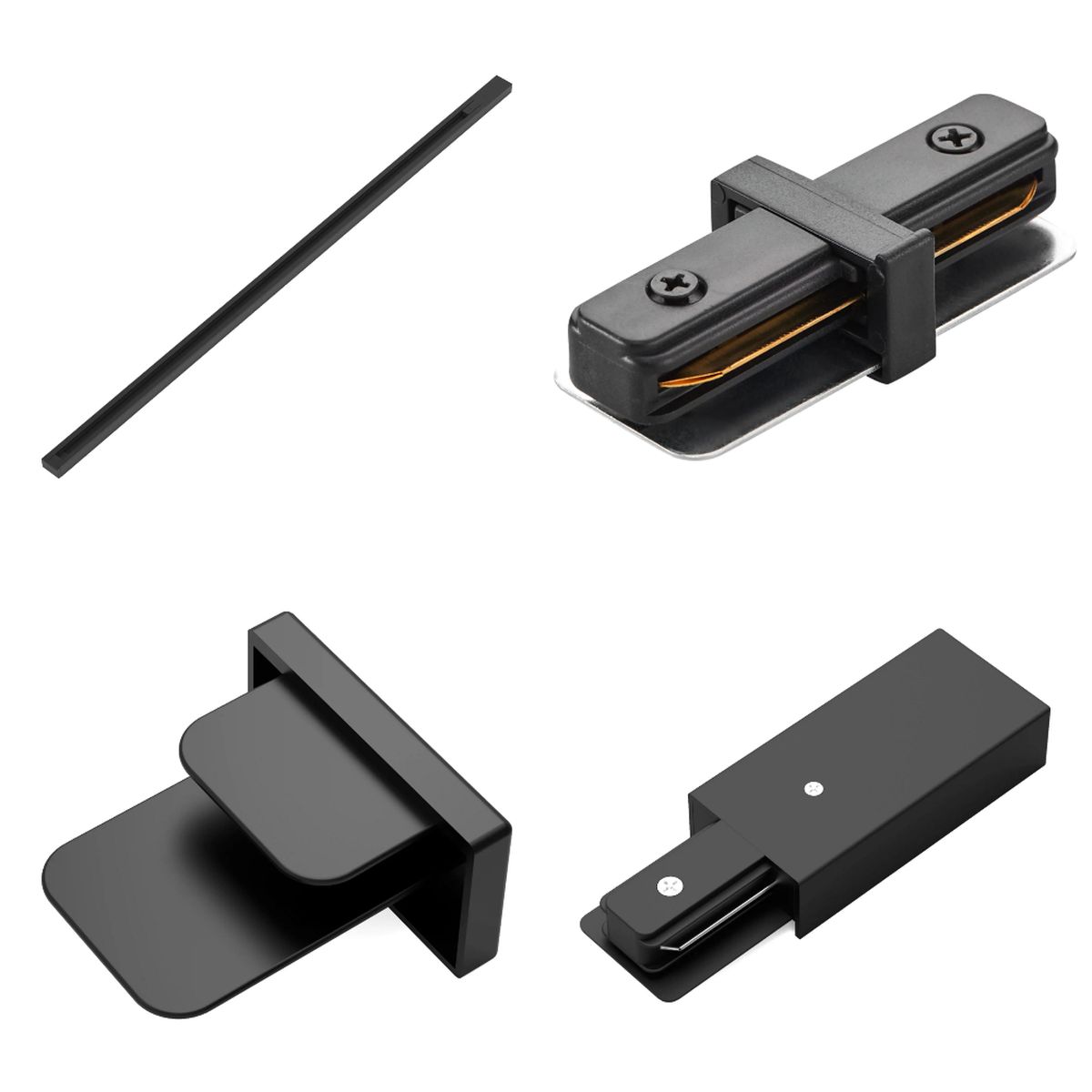 фото комплект из 2 трековых светодиодных светильников на шинопроводе apeyron 07-41 | 220svet.ru