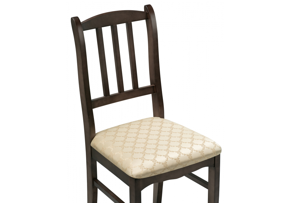 фото стул деревянный woodville муриел орех / андрис бежевый 679329 | 220svet.ru