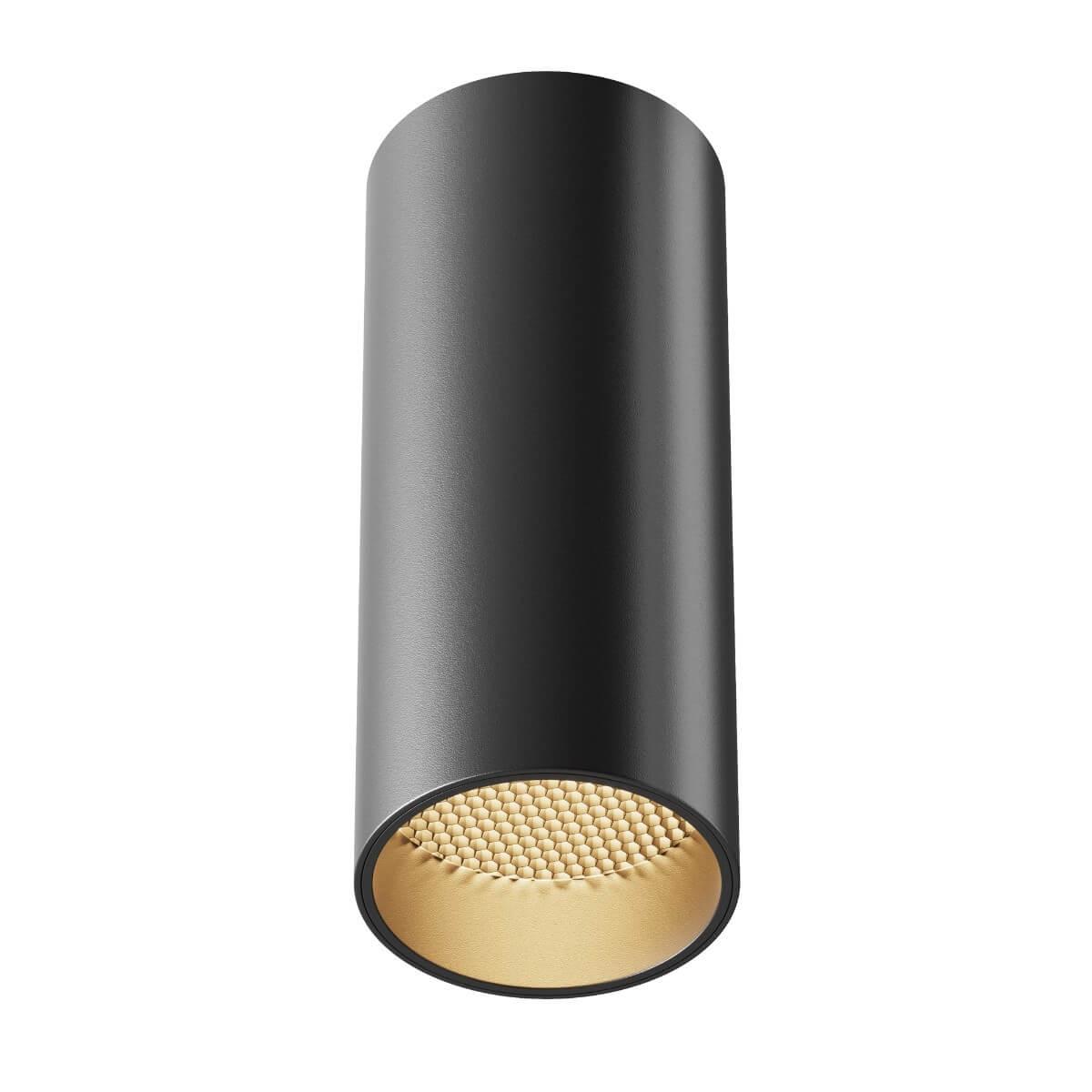 фото потолочный светодиодный светильник maytoni technical focus led c056cl-l12b3k-w-d-b | 220svet.ru