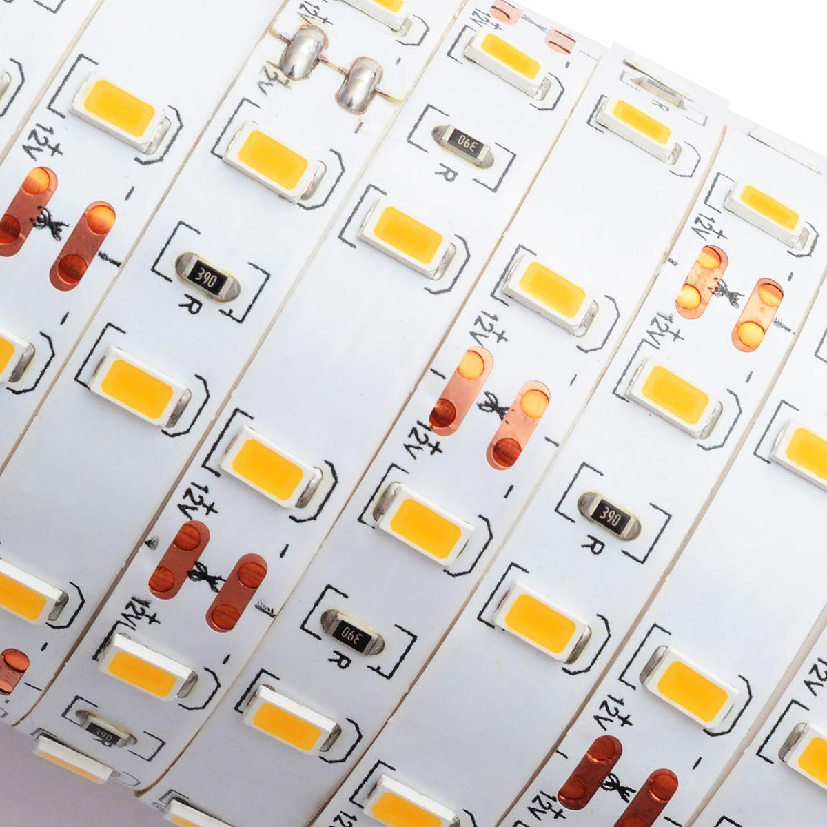 фото лента ogm 19,6w/m 60led/m 5630smd теплый белый 5m lse-063 | 220svet.ru