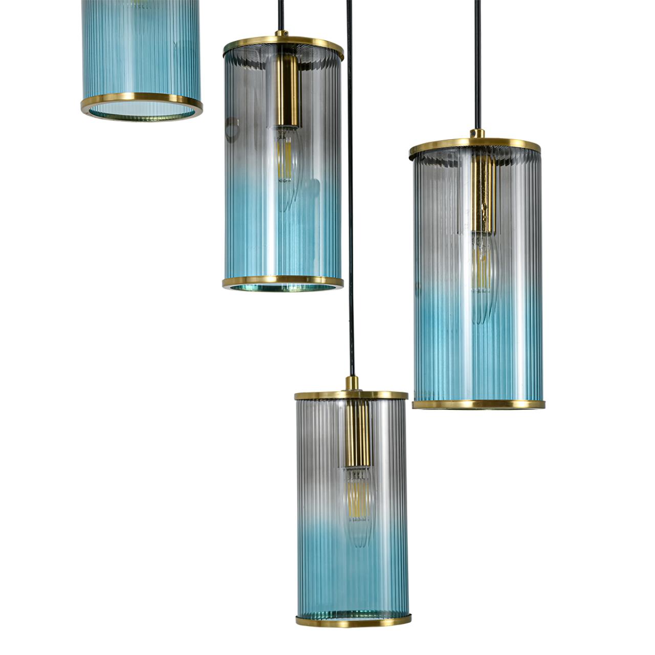 фото подвесная люстра lumion murano 8401/10 черный | 220svet.ru