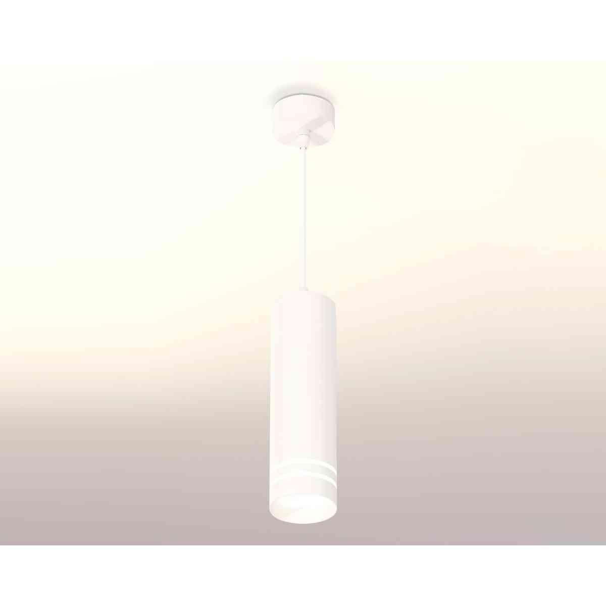 фото комплект подвесного светильника ambrella light techno spot xp7455003 swh/fr белый песок/белый матовый (a2310, c7455, n7141) | 220svet.ru