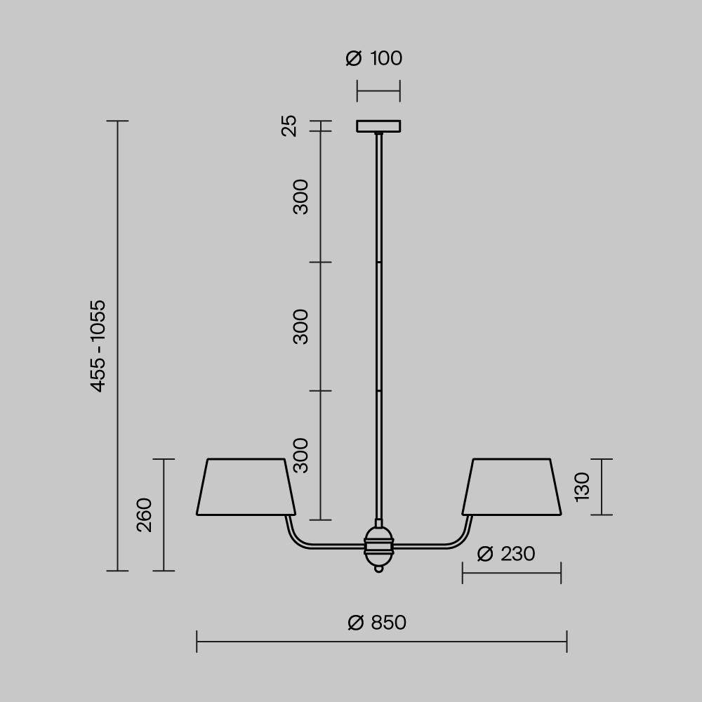 фото потолочная люстра на штанге maytoni modesto mod360pl-06bs | 220svet.ru