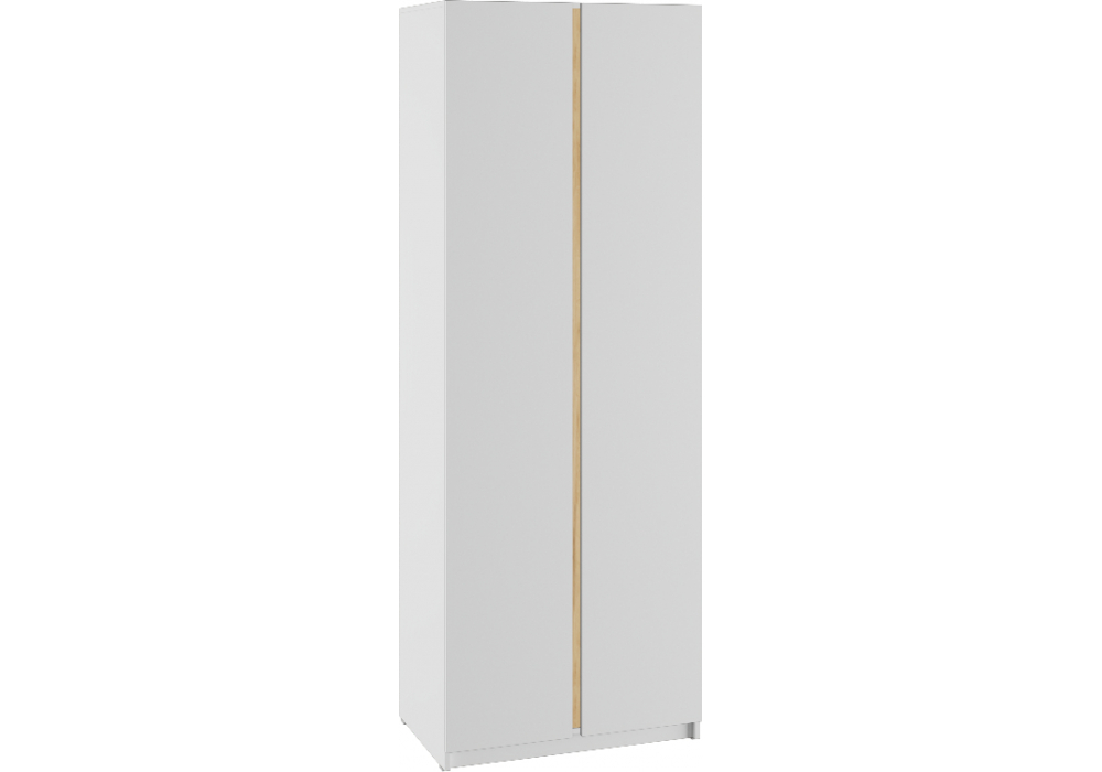 фото шкаф двухстворчатый woodville кассий 02 2-х ств белый 679659 | 220svet.ru