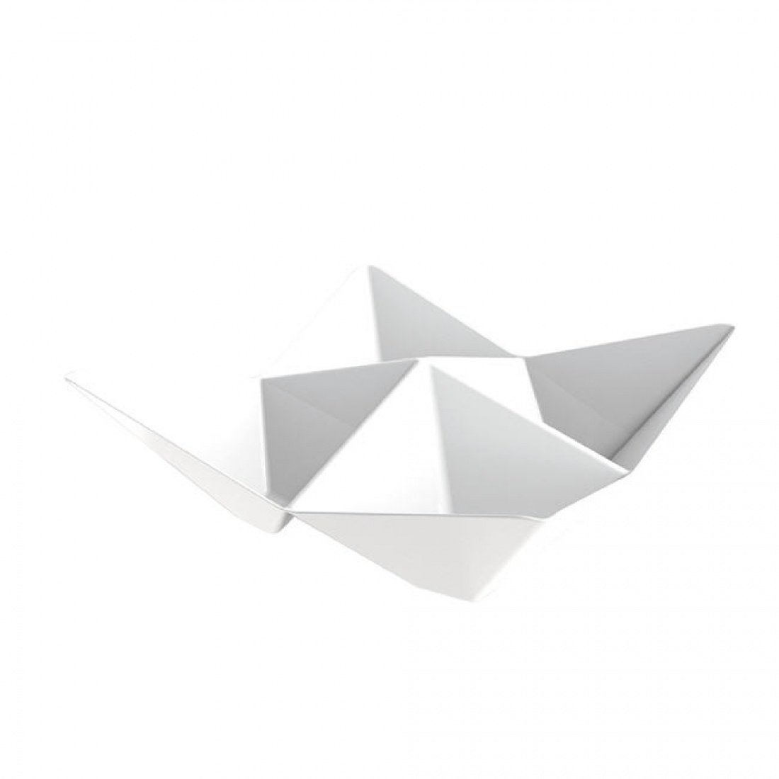 фото набор тарелок для фуршета origami белые, 25 шт viejo valle | 220svet.ru