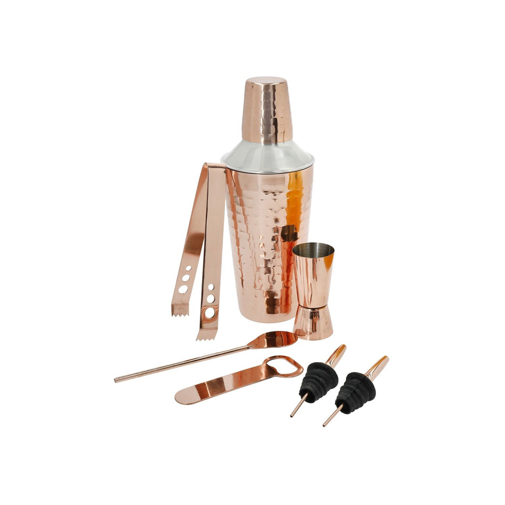 фото набор барных аксессуаров bar craft (шейкер из нержавеющей стали с крышкой из древесины акации, 450 м kitchen craft | 220svet.ru