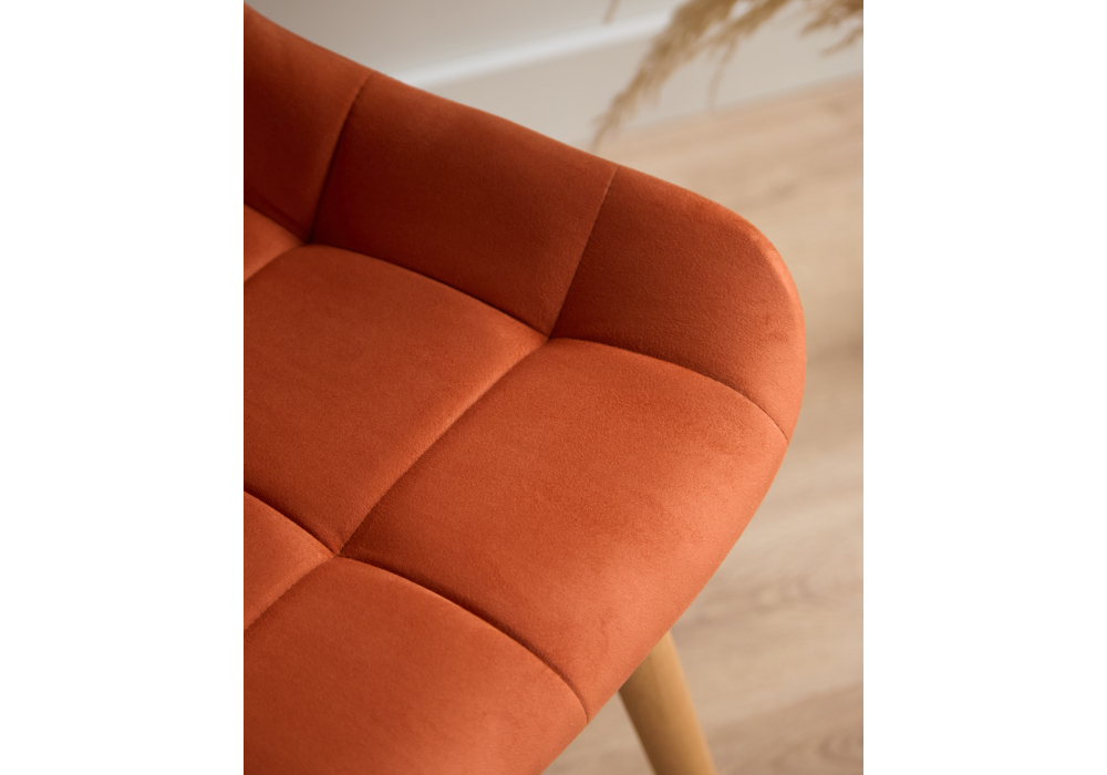 фото стул деревянный woodville челси терракотовый (zd 432) / светлое дерево np 632517 | 220svet.ru