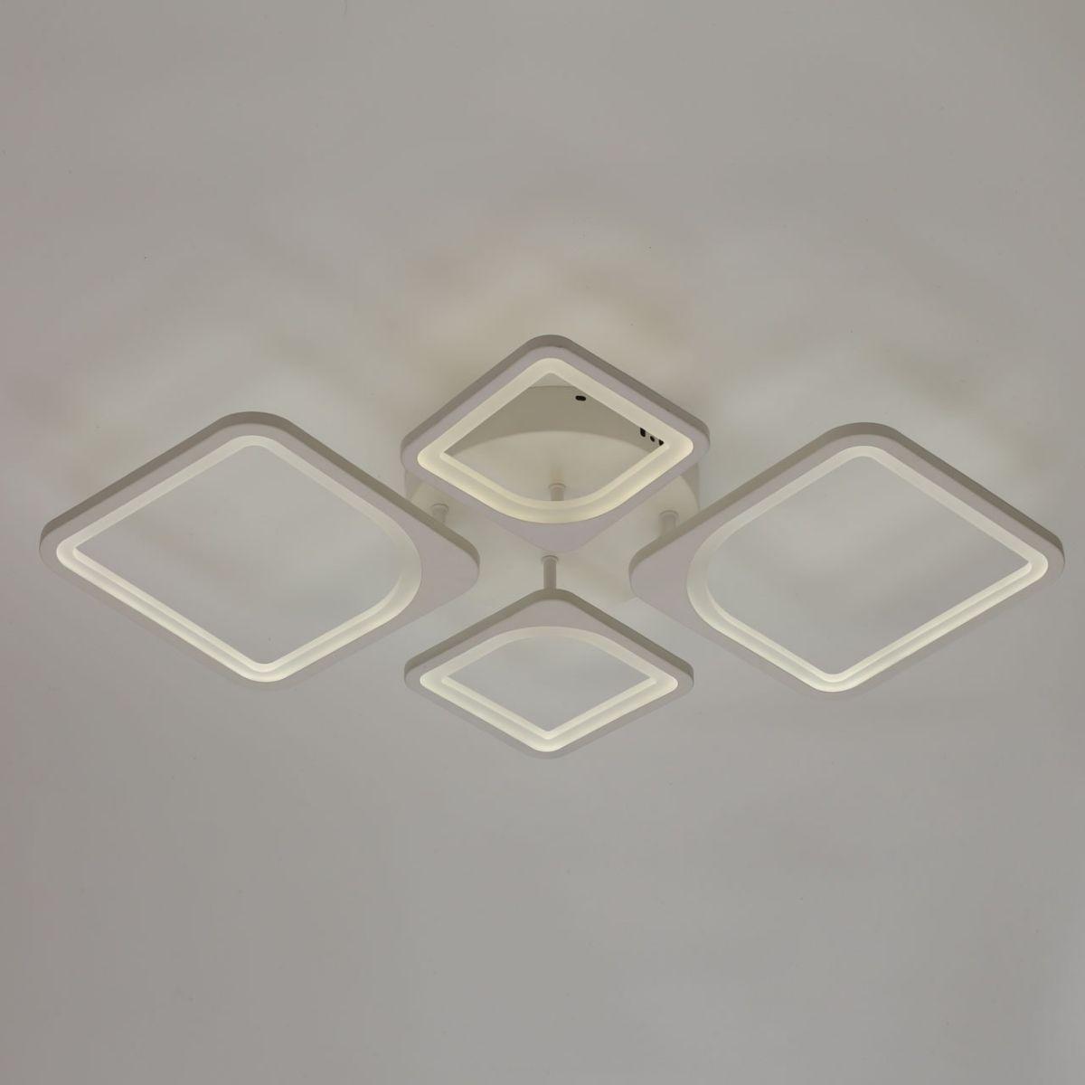 фото потолочная светодиодная люстра de markt city мадлен 424012704 | 220svet.ru