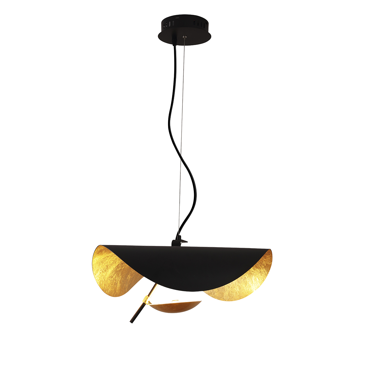 фото подвесной светильник delight collection 8821p/s black/gold | 220svet.ru