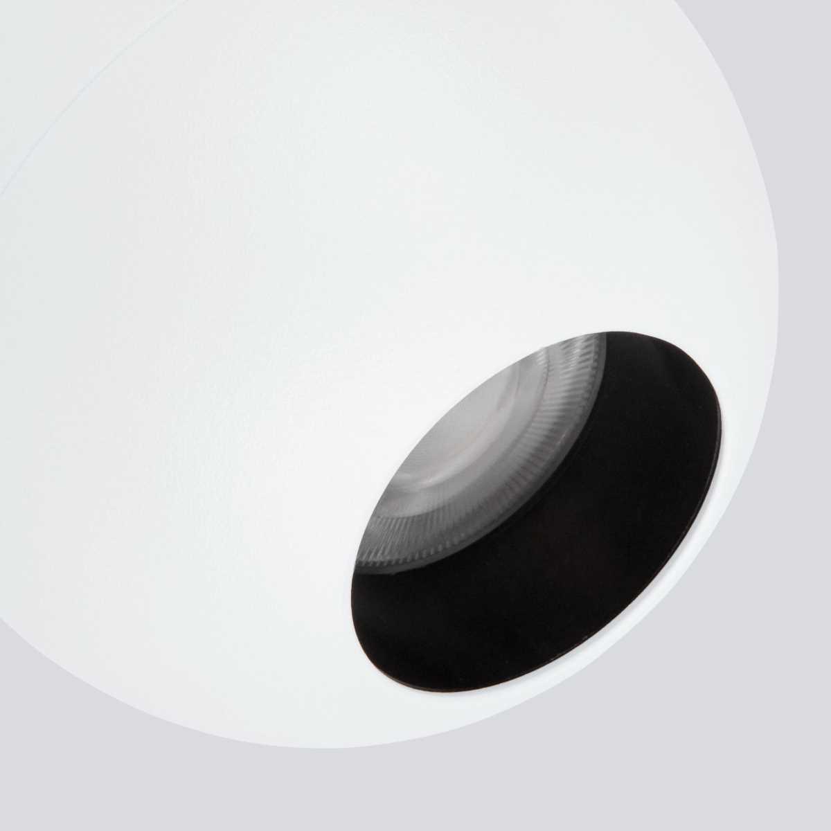 фото встраиваемый светодиодный спот elektrostandard ball 9925 led 8w 4200k белый a053734 | 220svet.ru