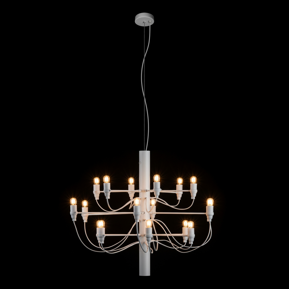 фото подвесная люстра loft it gino 10196/650 white | 220svet.ru