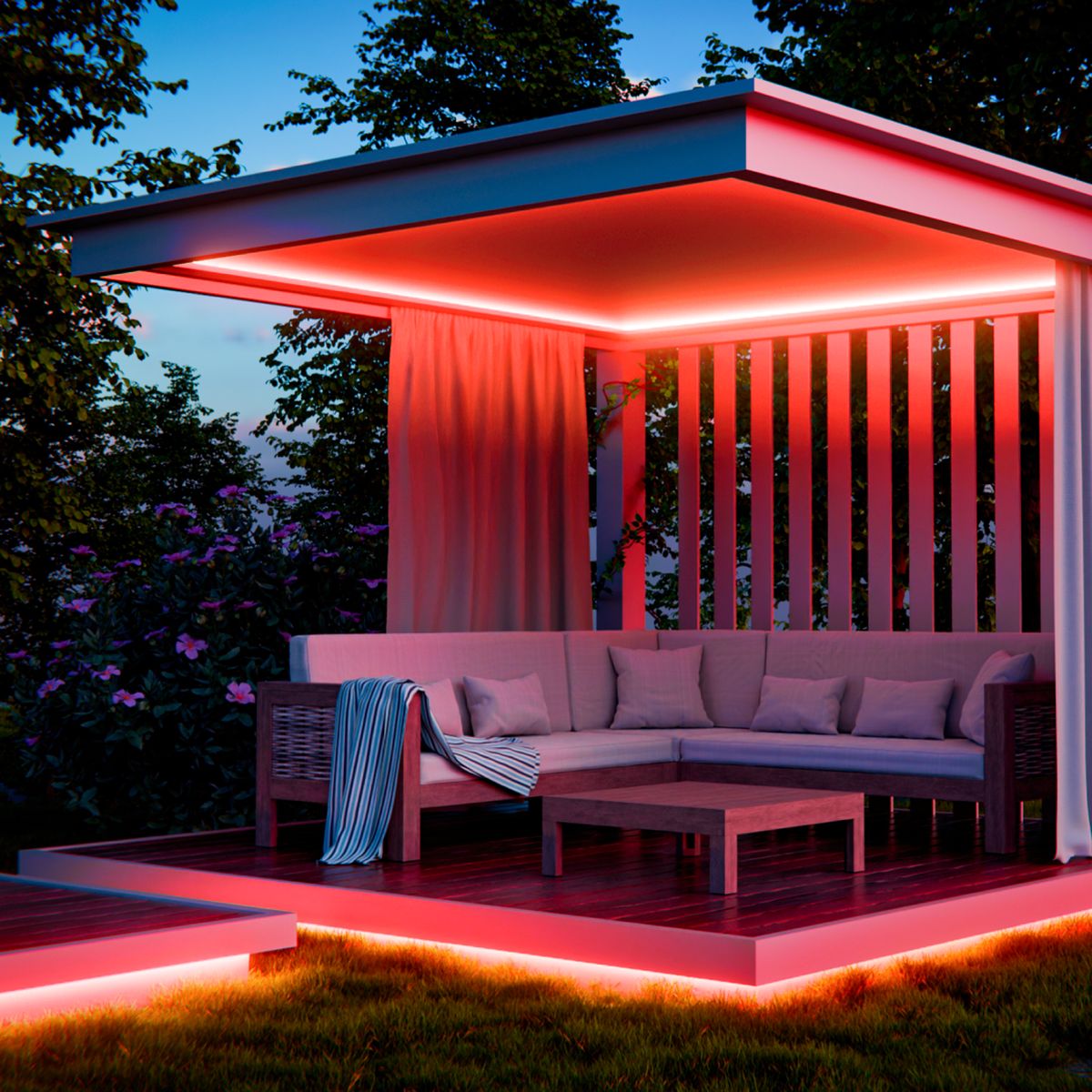 фото светодиодный неон apeyron 10w/m 120led/m 2835smd красный 5m 17-304 | 220svet.ru