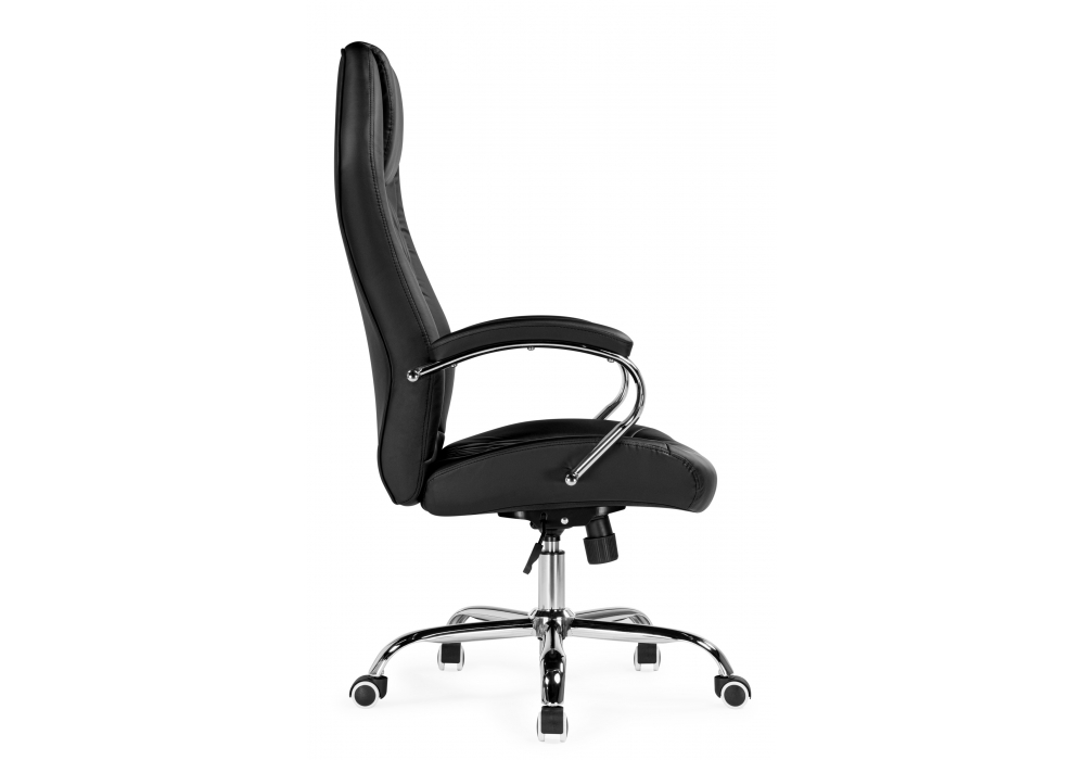 фото офисное кресло woodville damian 1 черный / хром 15963 | 220svet.ru