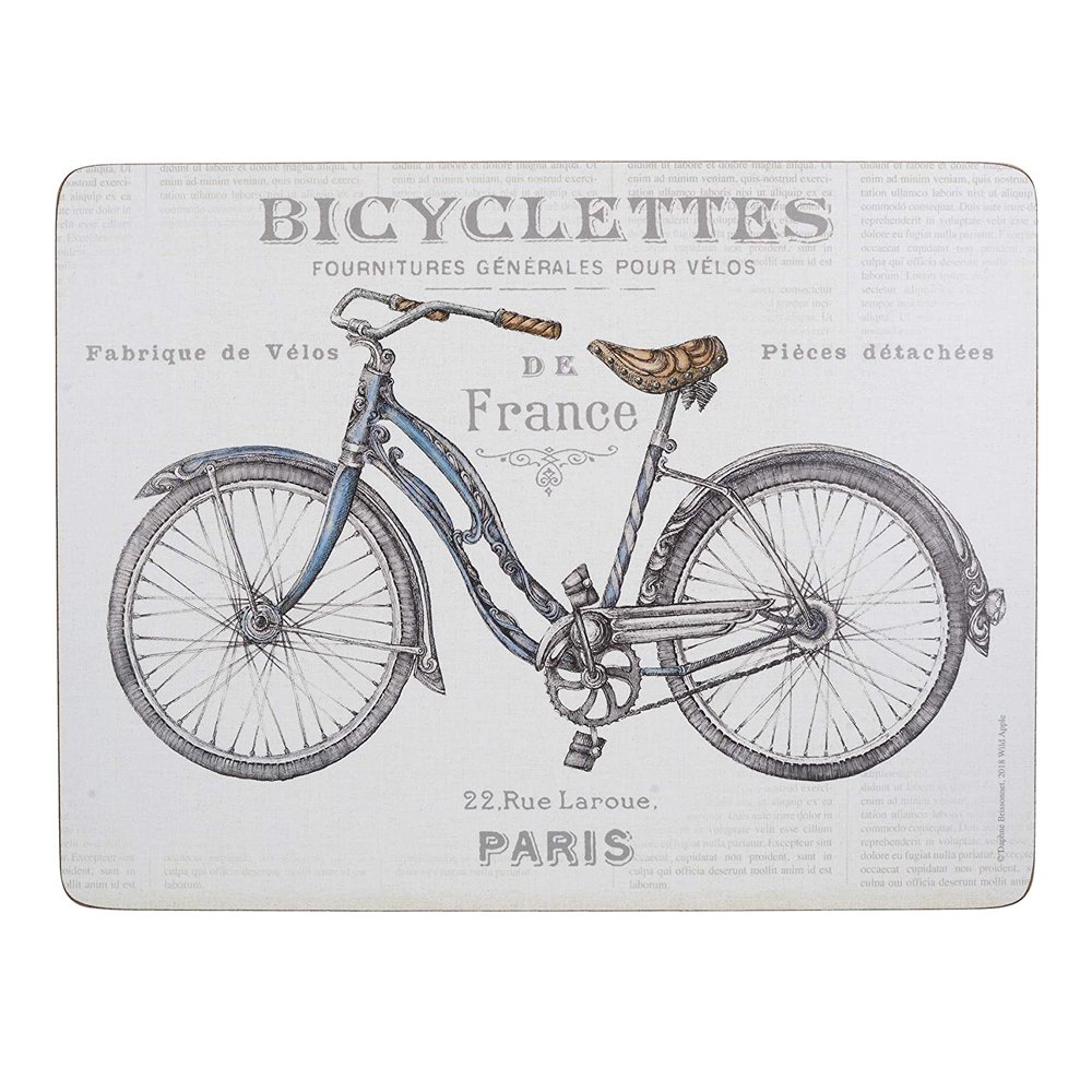фото набор из 6 подставок bicycle 23x30 creative tops | 220svet.ru