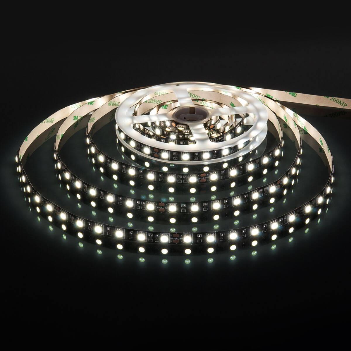 фото светодиодная лента elektrostandard 14,4w/m 60led/m 5050smd холодный белый 5m a053684 | 220svet.ru