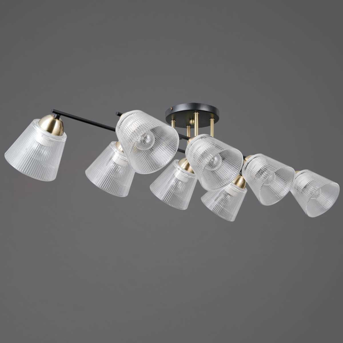 фото люстра illumico il0845-8csq-25bkab elite | 220svet.ru