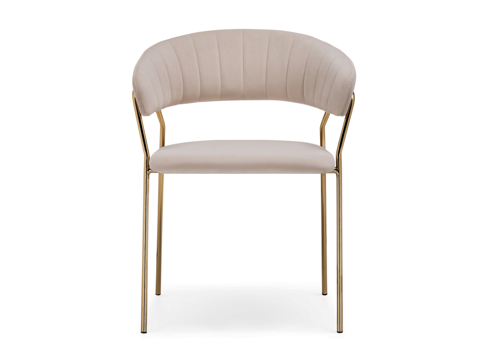 фото стул woodville kamelia 1 beige / gold 15469 | 220svet.ru