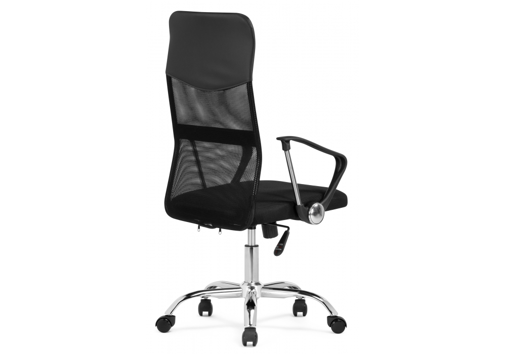 фото компьютерное кресло woodville arano 1 black / chrome 15815 | 220svet.ru