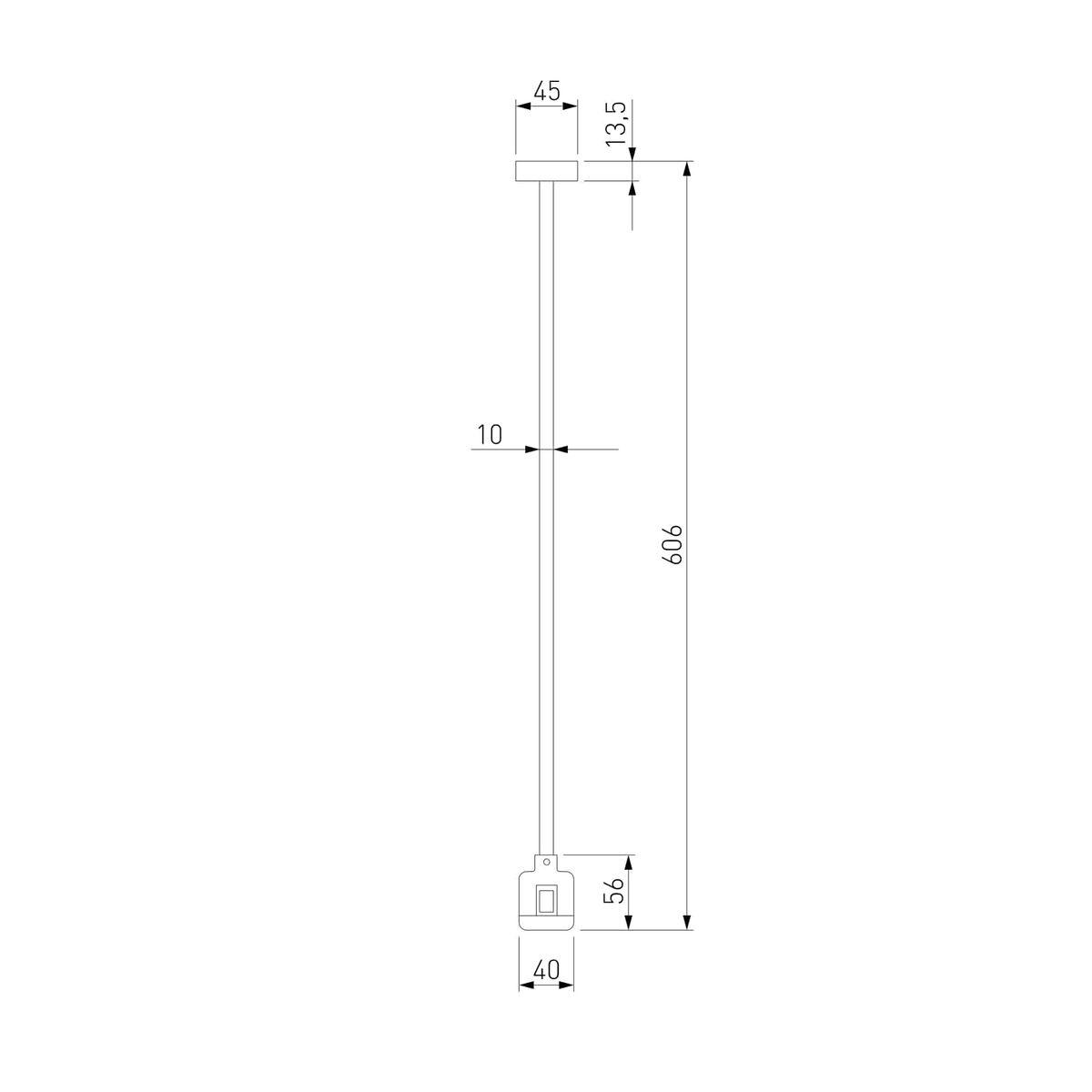 фото декоративная стойка с коннектором elektrostandard 85153/00 a065449 | 220svet.ru