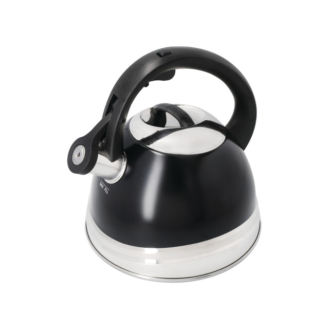 фото чайник из нержавеющей стали black 2,4 л la cafetiere kitchen craft | 220svet.ru