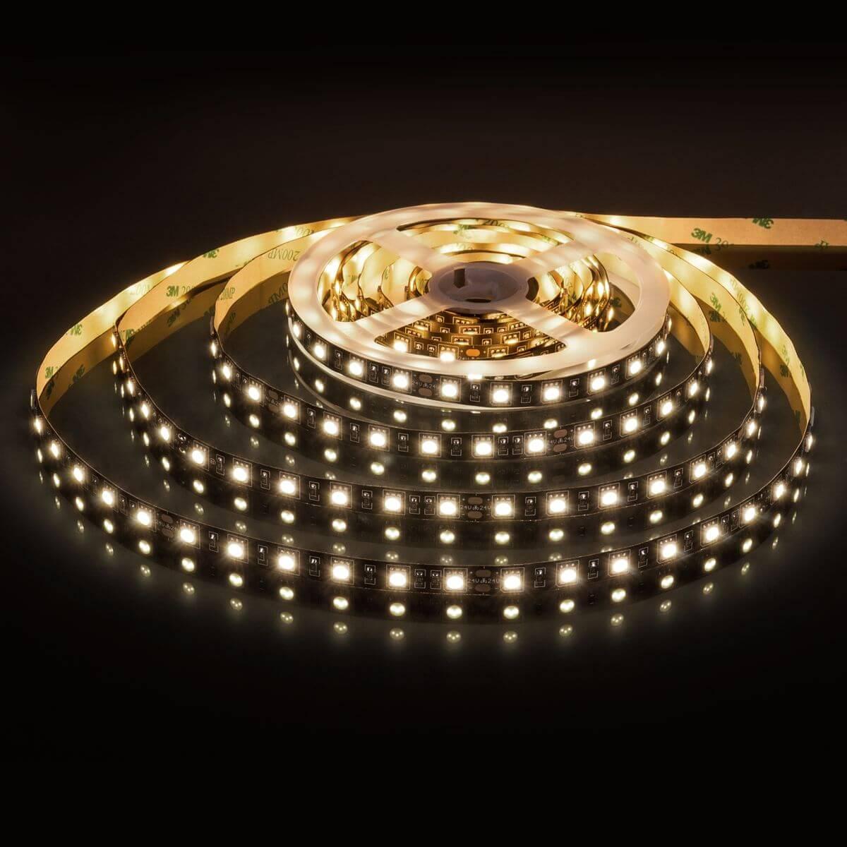 фото светодиодная лента elektrostandard 14,4w/m 60led/m 5050smd дневной белый 5m a053683 | 220svet.ru