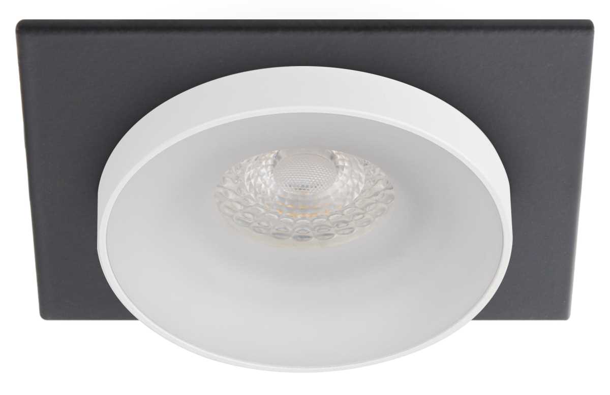 фото светильник встраиваемый декоративный эра dk96 bk под лампу mr16 gu5.3 черный б0055594 | 220svet.ru