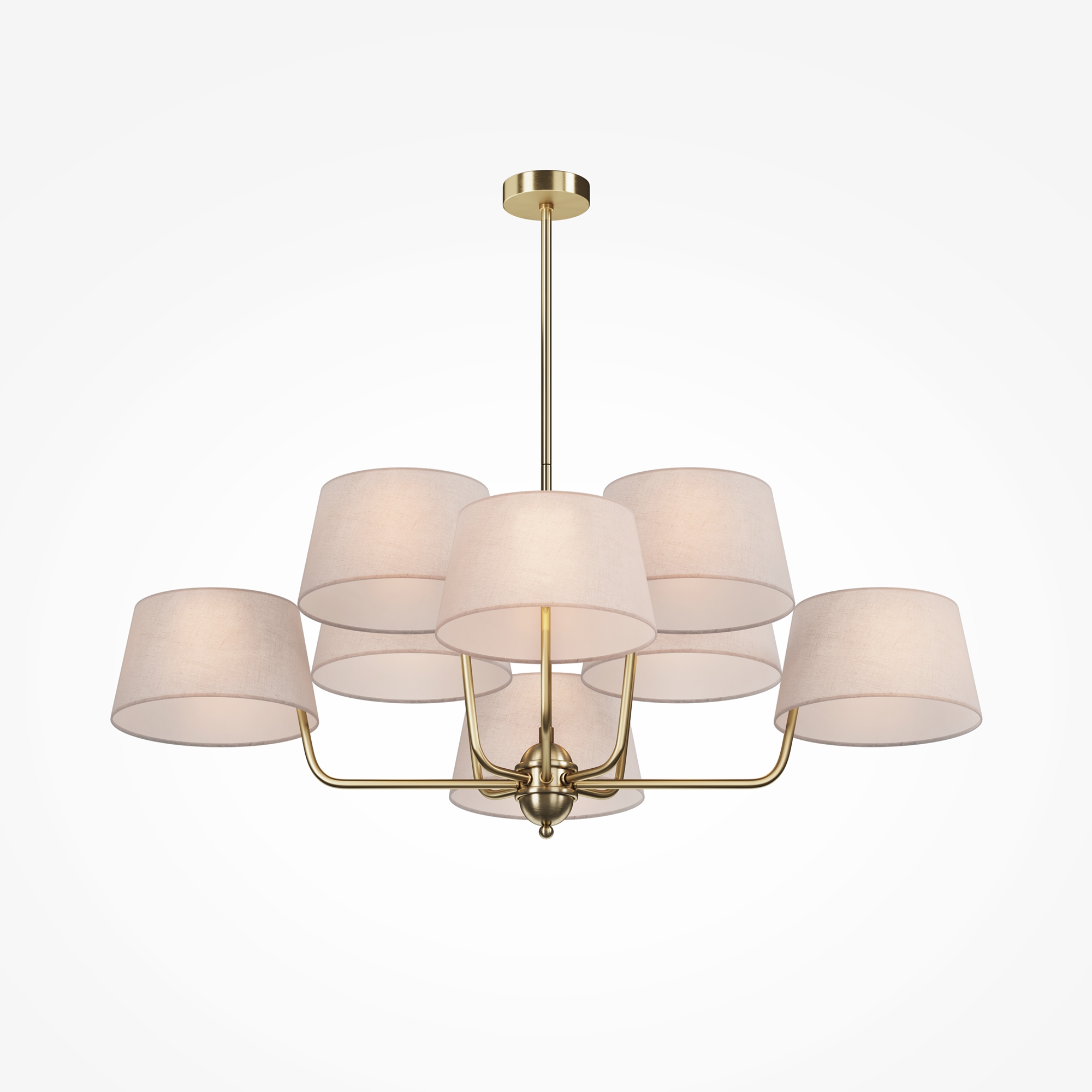 фото потолочная люстра на штанге maytoni modesto mod360pl-08bs | 220svet.ru