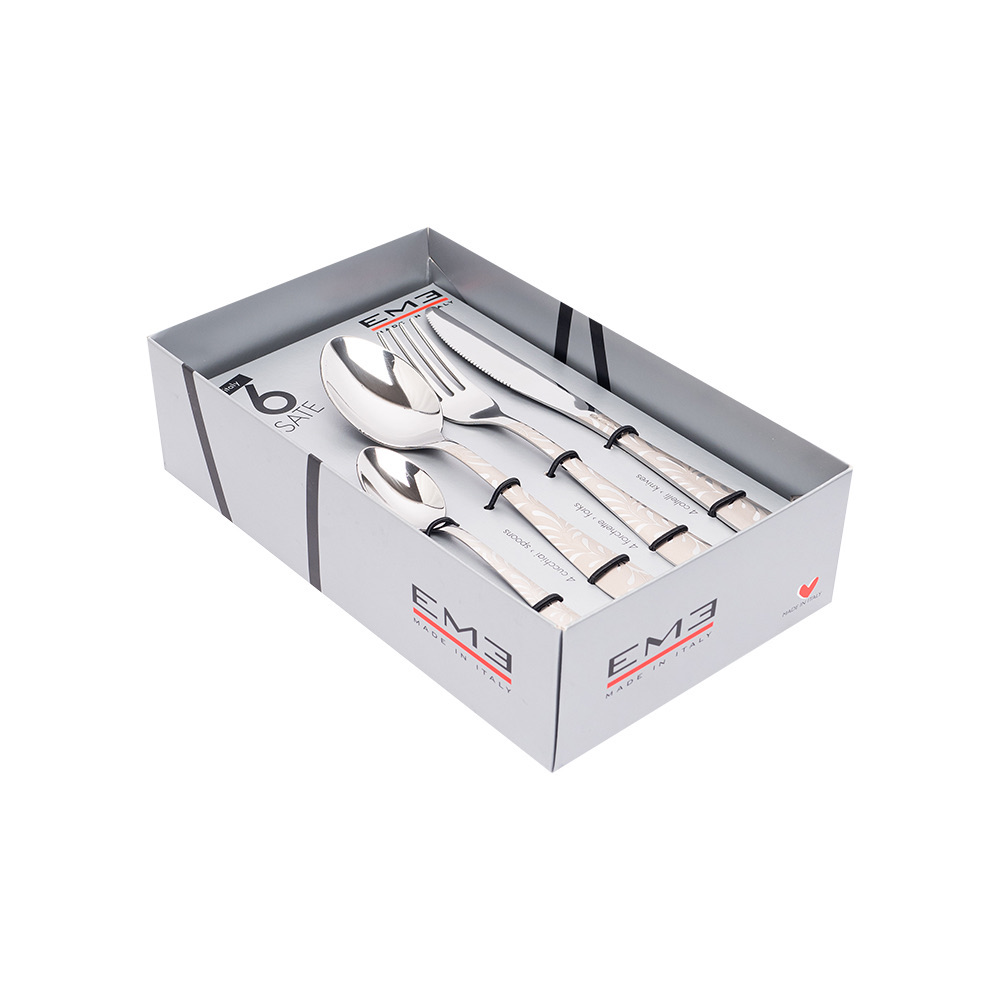 фото набор столовых приборов segno mediterraneo 16шт eme | 220svet.ru