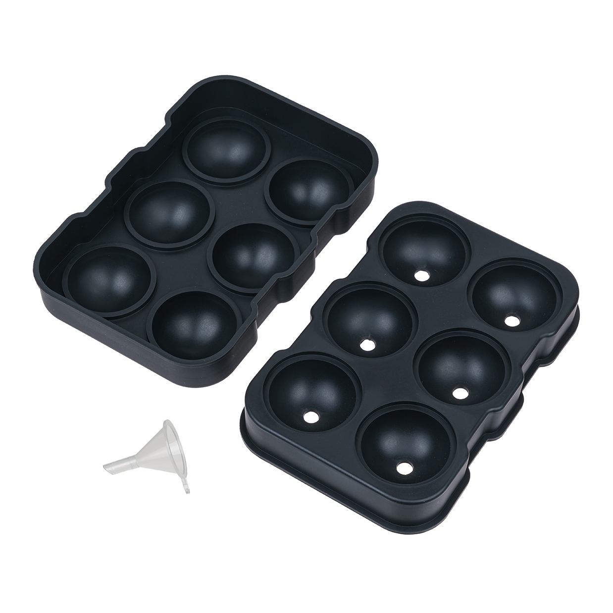 фото форма для льда на 6 шаров black homefeel | 220svet.ru