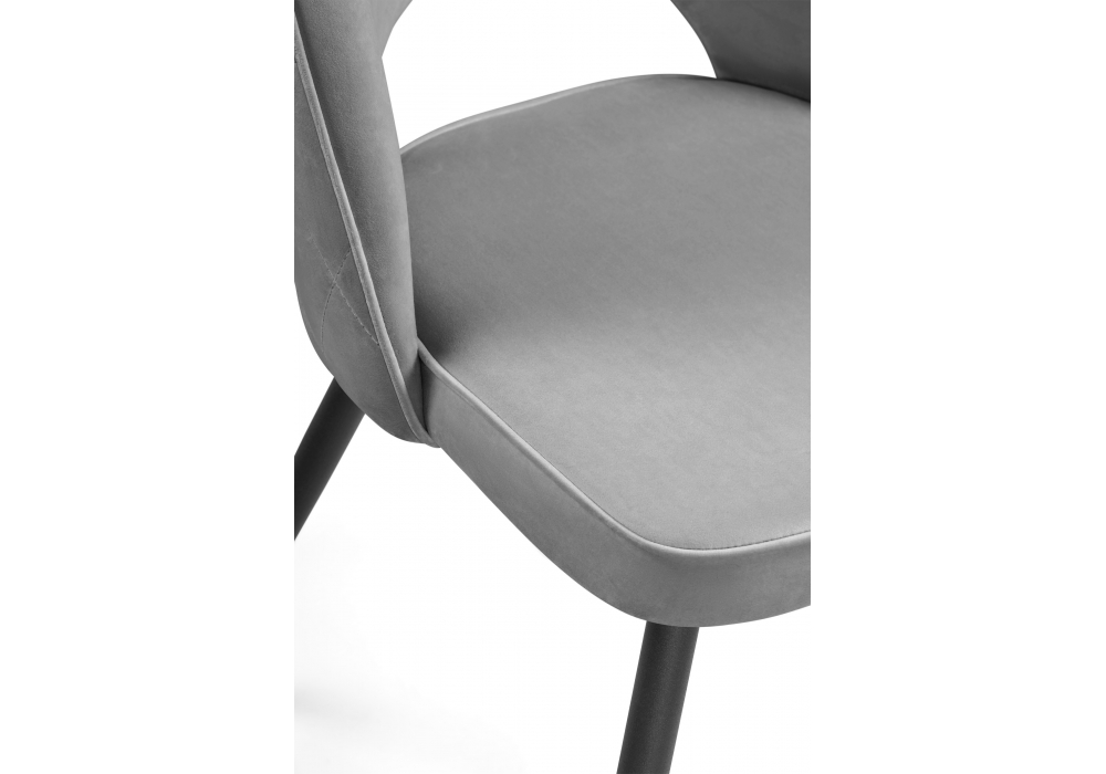 фото стул на металлокаркасе woodville клэйн mr-11  / черный 552093 | 220svet.ru