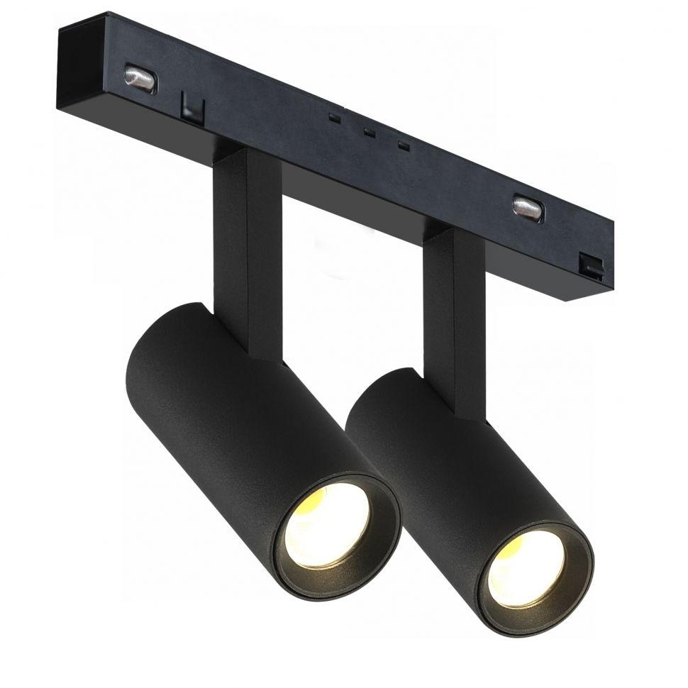 фото трековый магнитный светодиодный светильник iledex technical vision 4822-005-d34-16w-40dg-3000k-bk | 220svet.ru