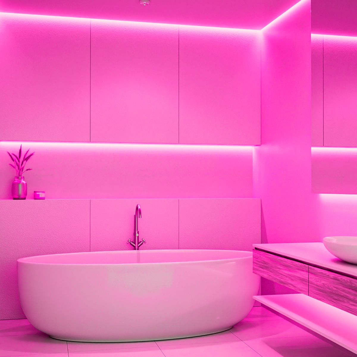 фото светодиодный неон apeyron 10w/m 120led/m 2835smd розовый 5m 17-305 | 220svet.ru