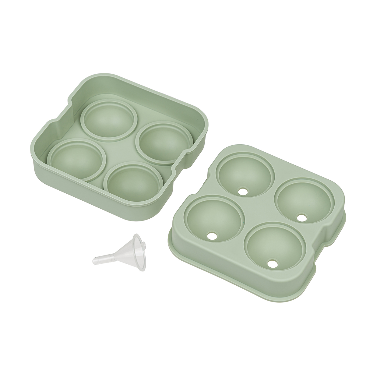 фото форма для льда малая на 4 шара green homefeel | 220svet.ru