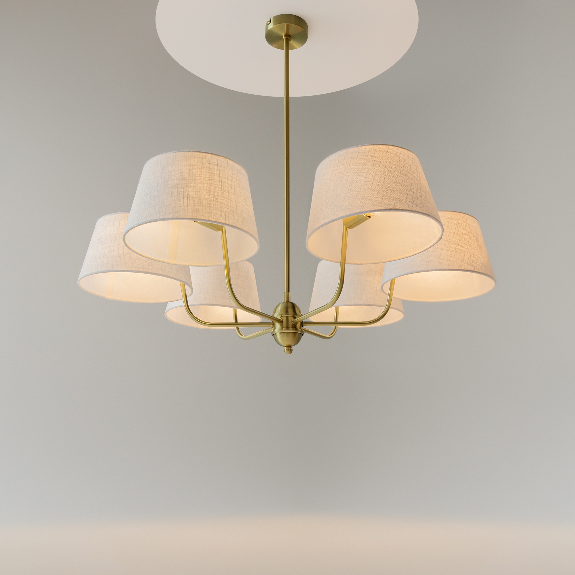 фото потолочная люстра на штанге maytoni modesto mod360pl-06bs | 220svet.ru