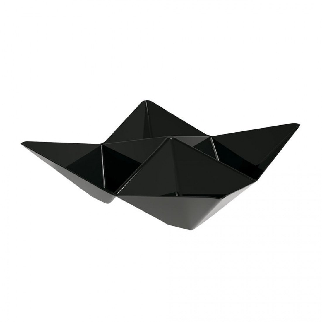 фото набор тарелок для фуршета origami черные, 25 шт viejo valle | 220svet.ru