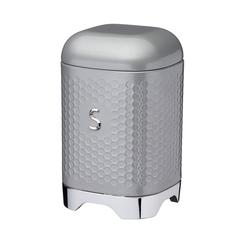 фото емкость для хранения сахара textured grey kitchen craft | 220svet.ru