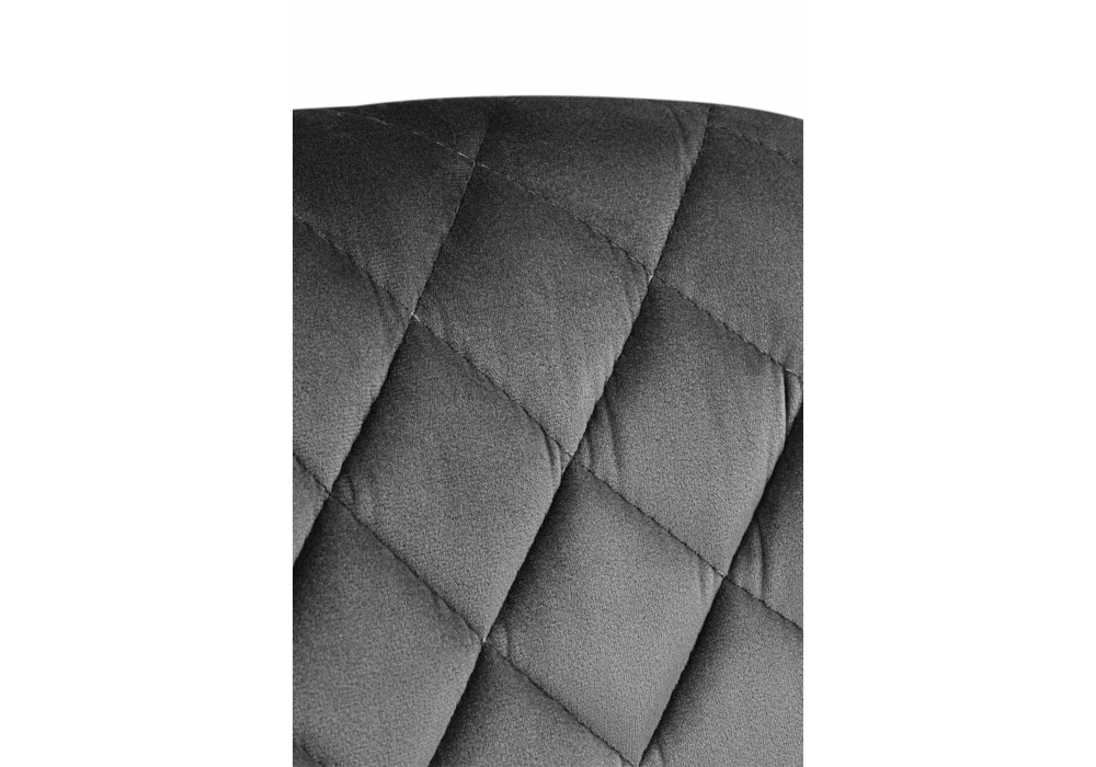 фото стул поворотный woodville муат графитовый / черный 665372 | 220svet.ru