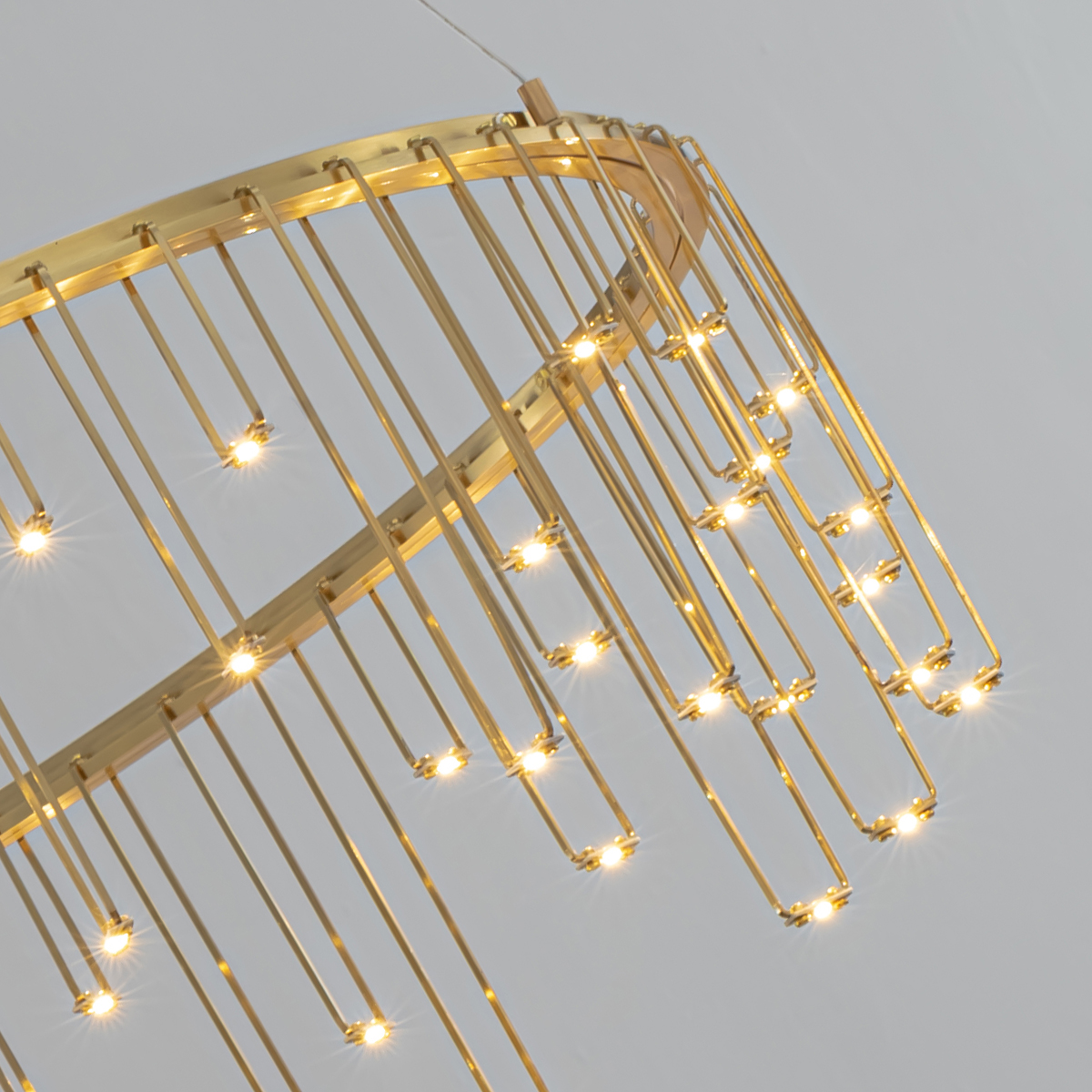 фото подвесной светильник delight collection md23001008-2a gold | 220svet.ru