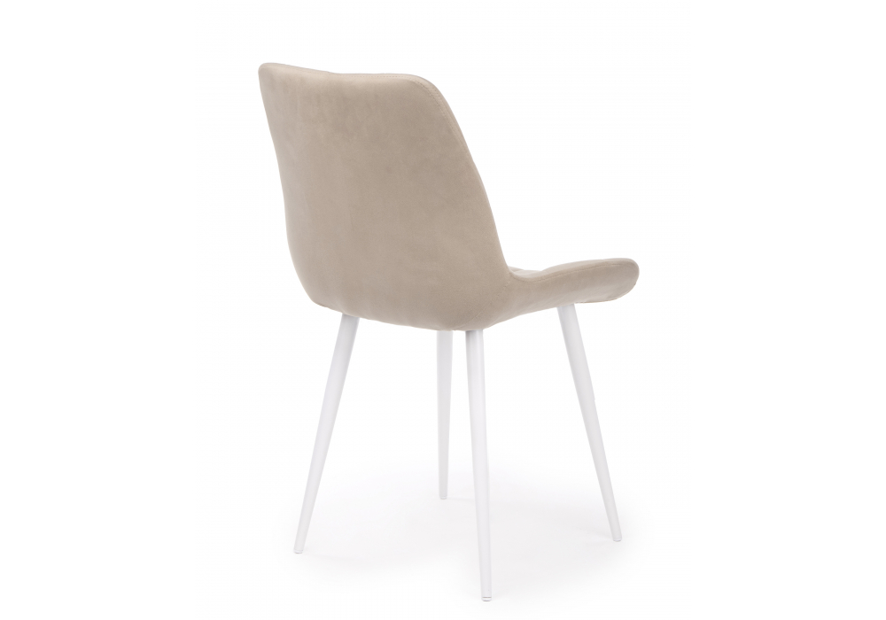 фото стул на металлокаркасе woodville челси к бежевый (zd 210) / белый np 632474 | 220svet.ru